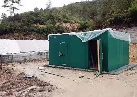 乐至露天如何存放爆破线放炮线等爆破器材？