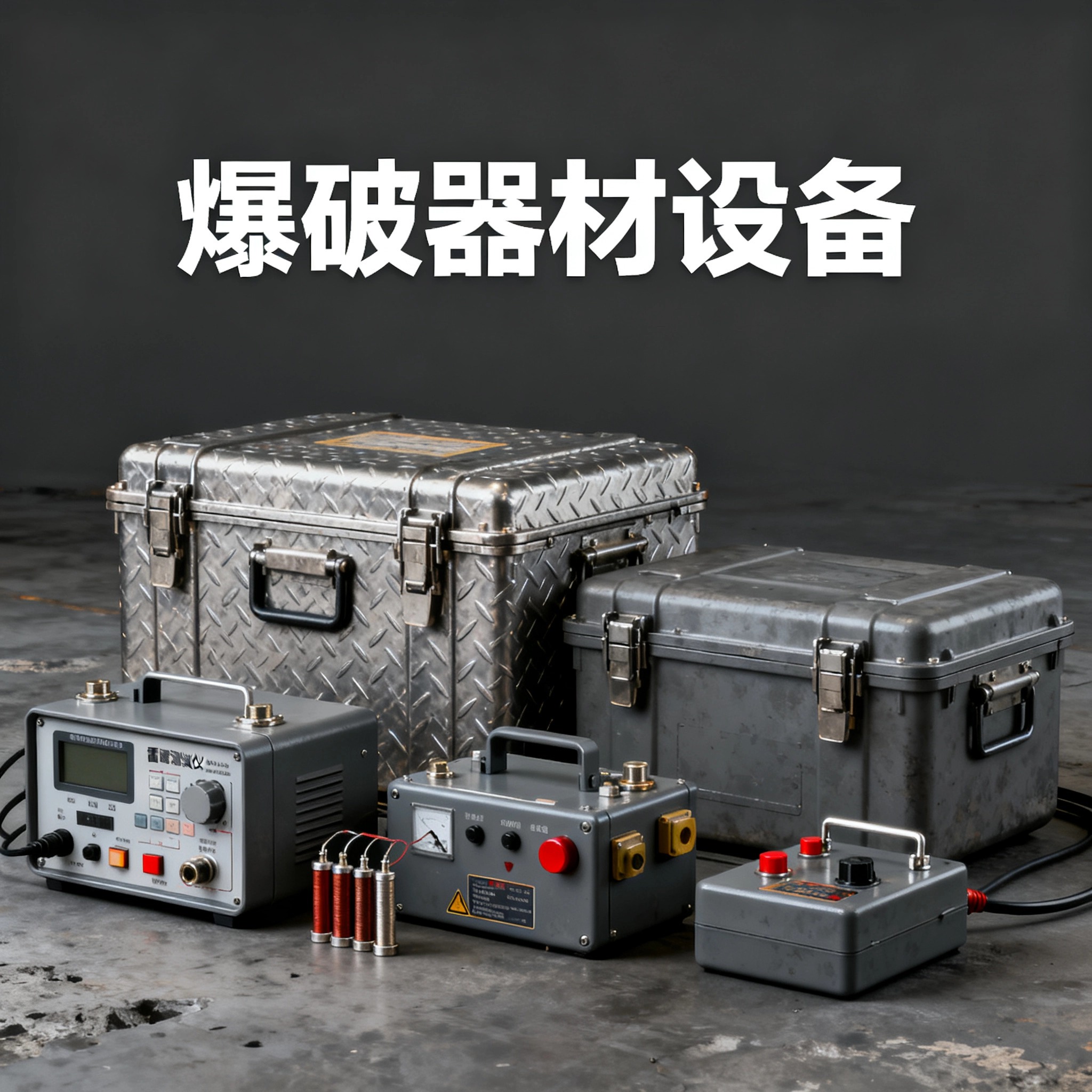 乐至爆破工程师的“兵器库”：常用器材一册通